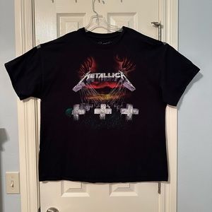 Metallica T Shirt Vintage Master Of Puppets Tour Shirt Size XX Large EUC!